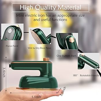 Portable Mini Steam Iron - Professional Machine