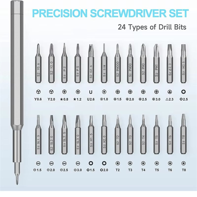 24 in 1 Magnetic Screwdriver Tool Kit