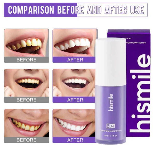 30ml V34 Purple Whitening Toothpaste Care For Teeth Gums