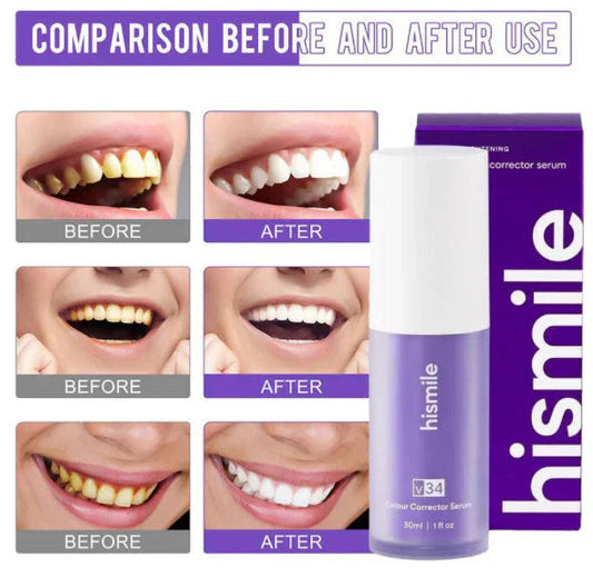30ml V34 Purple Whitening Toothpaste Care For Teeth Gums