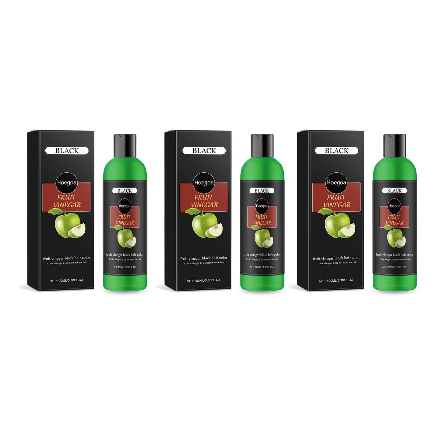 Black Hair Colour Gel