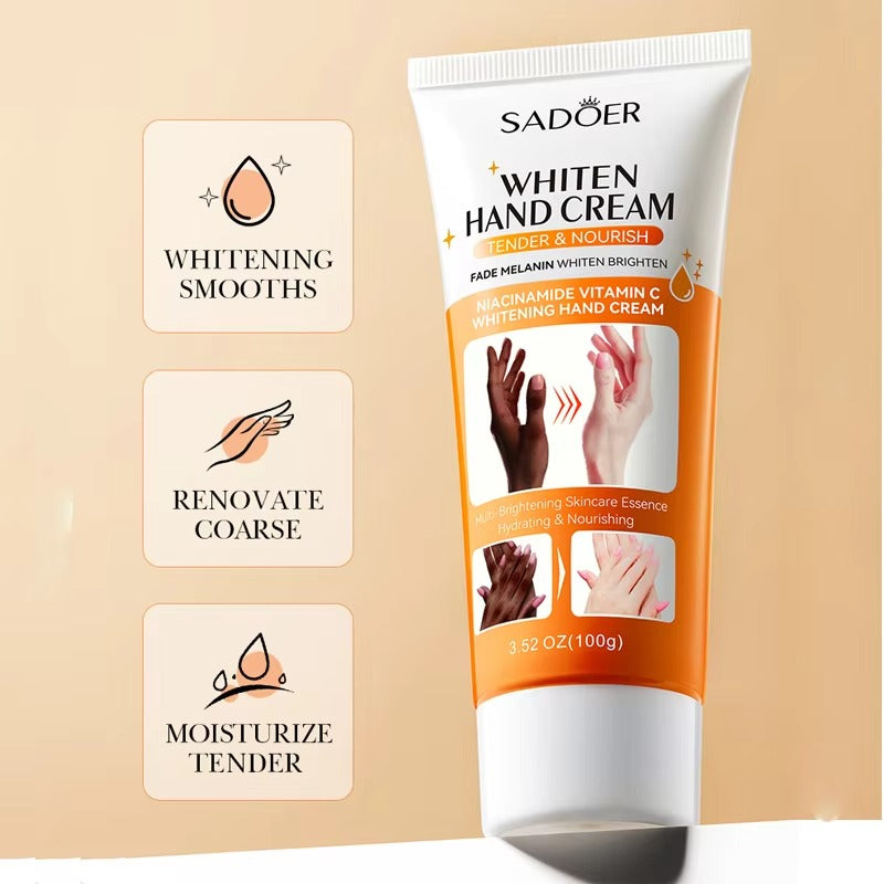 Sadoer Niacinamide Vitamin C Whitening Face Hand Cream 100G