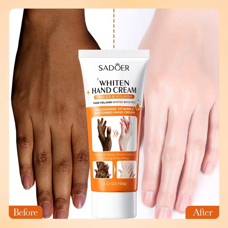 Sadoer Niacinamide Vitamin C Whitening Face Hand Cream 100G