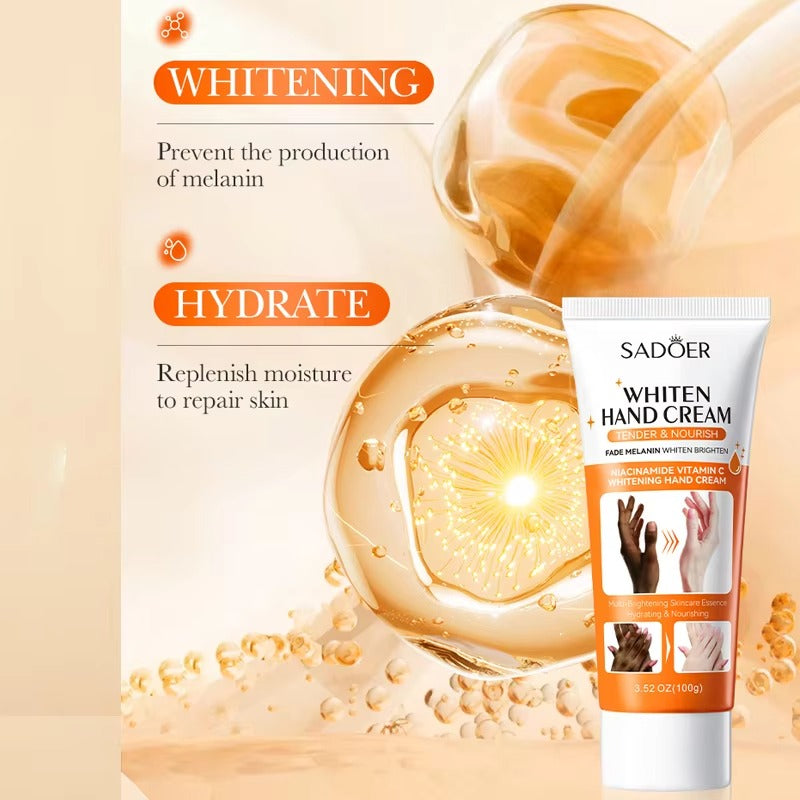 Sadoer Niacinamide Vitamin C Whitening Face Hand Cream 100G